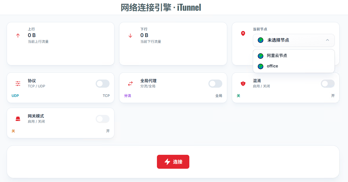 iTunnel server login